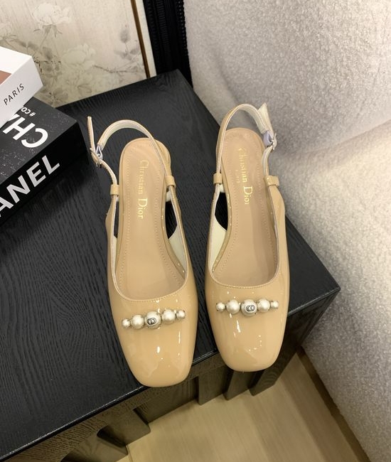 Christian Dior CD Classic Versatile Casual Daily Wear Slide Sandals