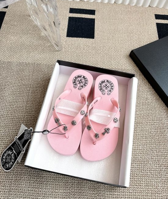 Chrome Hearts Casual Non-slip Comfortable Flip Flop Slippers