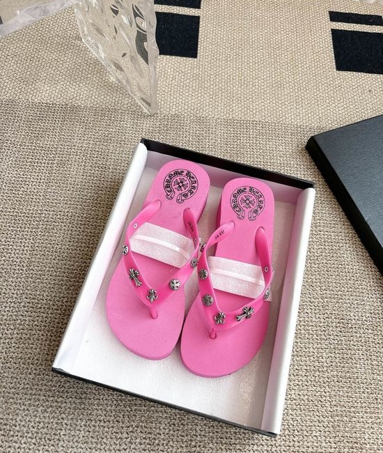 Chrome Hearts Casual Non-slip Comfortable Flip Flop Slippers