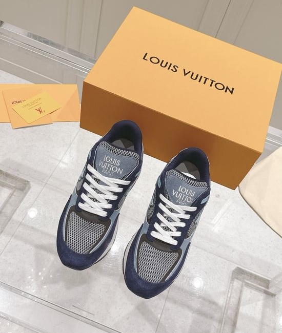 Louis Vuitton LV Classic Casual Sneakers Breathable Mesh Lightweight Sole