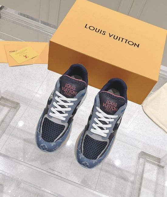 Louis Vuitton LV Classic Casual Sneakers Breathable Mesh Lightweight Sole