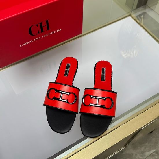 Hermes Cowhide Flat Slide Sandals Sheepskin Lining Rubber Sole