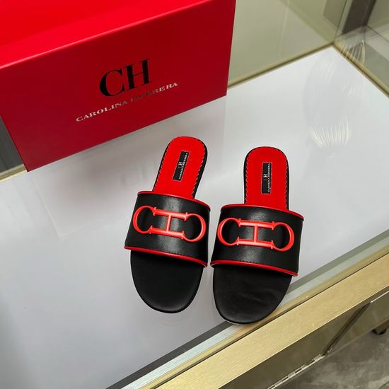 Hermes Cowhide Flat Slide Sandals Sheepskin Lining Rubber Sole