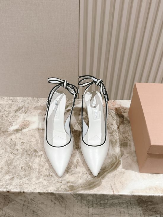 Miu Miu Peep Toe High Heel Casual Daily Sandals