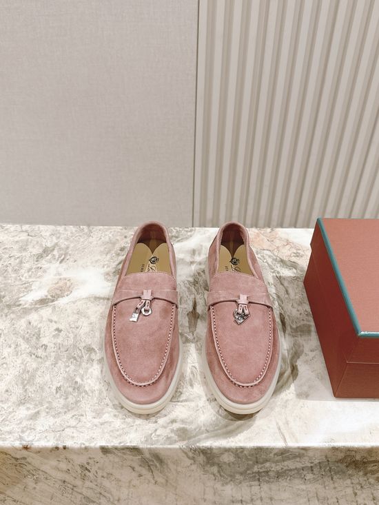 Loro Piana Soft Cozy Slip On Mules with Non Slip Flexible Sole
