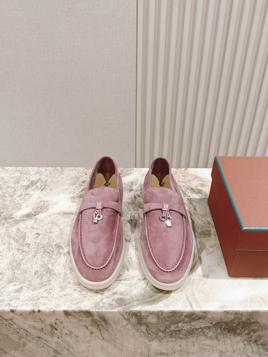 Loro Piana Soft Cozy Slip On Mules with Non Slip Flexible Sole