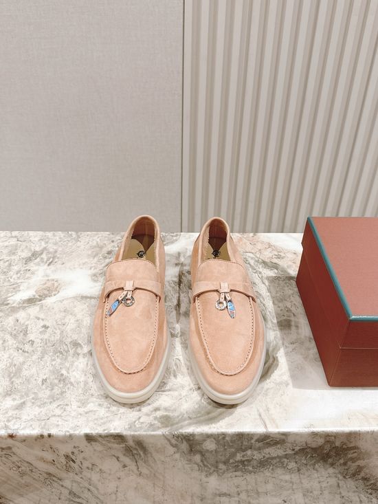 Loro Piana Soft Cozy Slip On Mules with Non Slip Flexible Sole