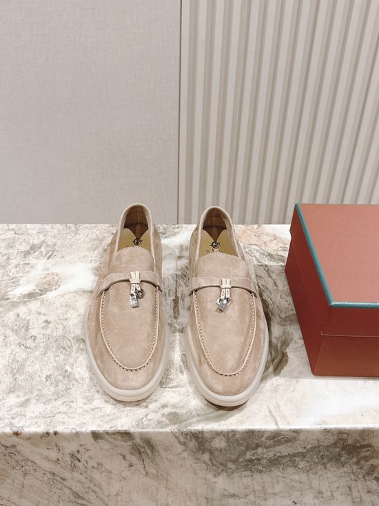 Loro Piana Soft Cozy Slip On Mules with Non Slip Flexible Sole