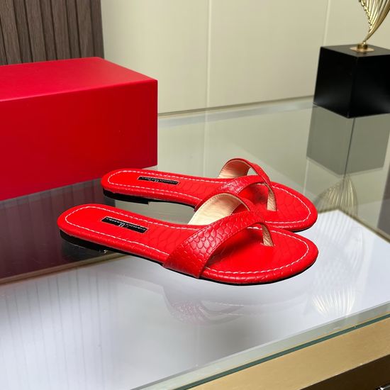 Hermes Cowhide Flat Slide Sandals Sheepskin Lining Rubber Sole