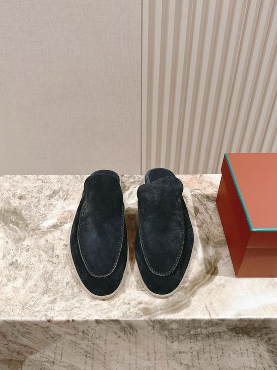 Loro Piana Soft Comfortable Slip On Loafers with Durable Outsole