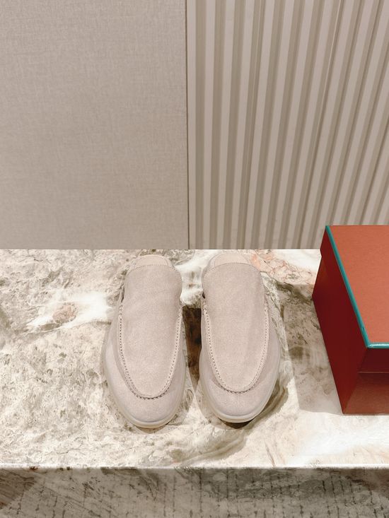 Loro Piana Soft Comfortable Slip On Loafers with Durable Outsole