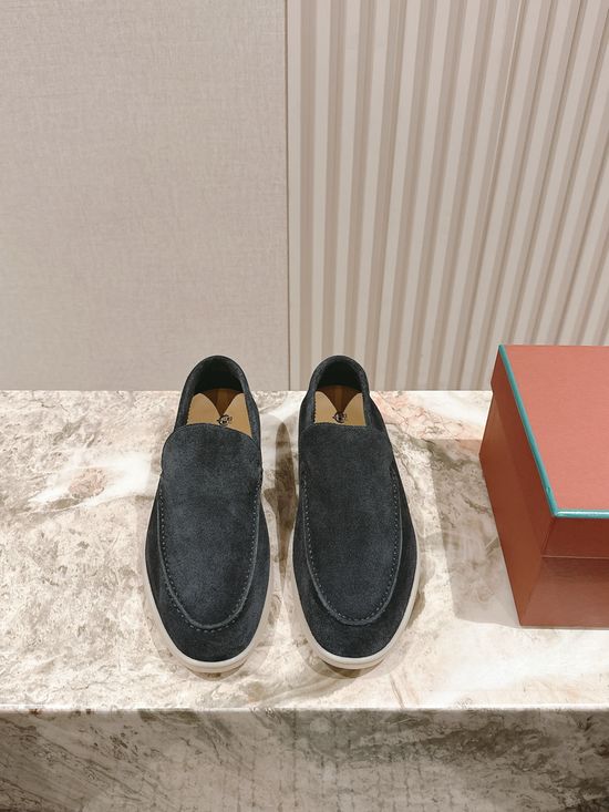 Loro Piana Soft Comfortable Slip On Loafers with Durable Outsole