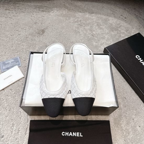 Chanel Premium Leather Patchwork Classic Daily Casual Footwear