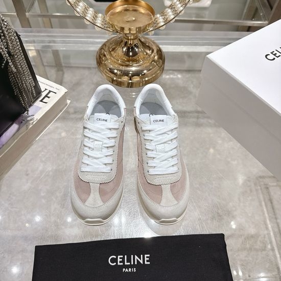 Celine Classic Versatile White Sneakers Lightweight for Daily Wear