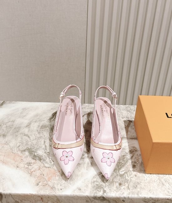 Louis Vuitton LV Chic Chunky Heel Buckle Strap Casual Shoes