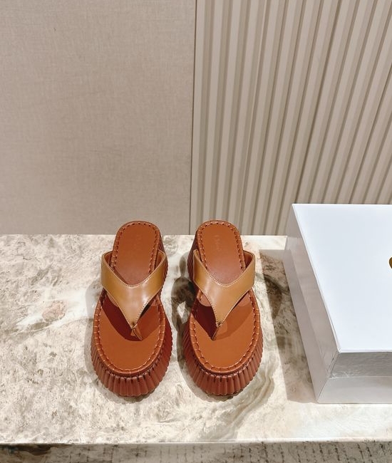 Chloe Thick Sole Flip Flops Non Slip Height Increasing Shoes