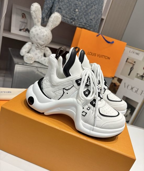 Louis Vuitton LV Comfortable Casual Shoes Soft Leather Upper Breathable Lining