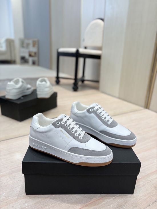 Yves Saint Laurent Classic Casual Sneakers with Comfortable Cushioned Insole