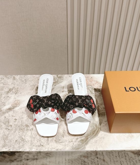 Louis Vuitton LV Chic Chunky Heel Buckle Strap Casual Shoes