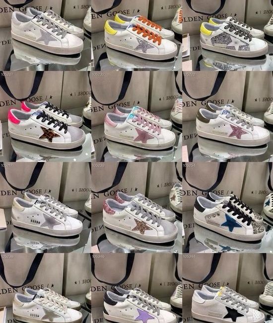 Golden Goose GGDB Classic Distressed Daily Casual Comfortable All-match Sneakers