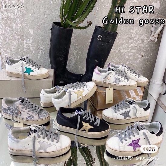 Golden Goose GGDB High-top Distressed Casual Durable Comfortable Sneakers