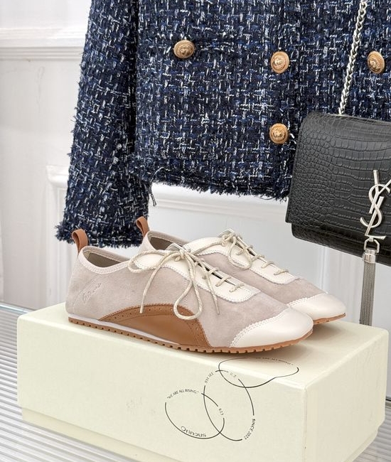Orinous Retro Classic Trainers Handcrafted Stitching Non-slip Sole