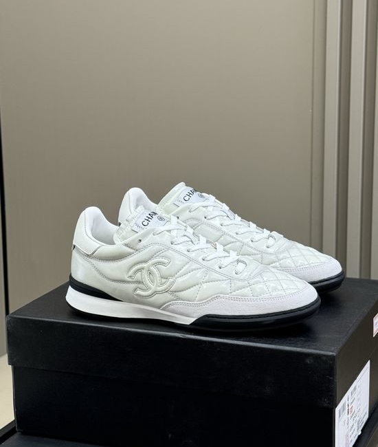 Chanel Soft Sheepskin Tennis Shoes Comfortable Chic Design