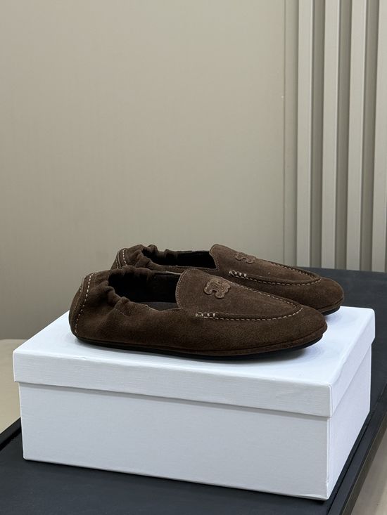 Celine Soft Suede Loafers Comfortable for Daily Wear