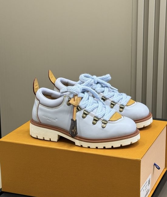 Louis Vuitton LV Calfskin Leather Lace-up Dress Shoes