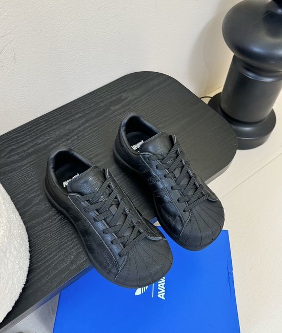 Adidas Premium Leather Retro Classic Non-slip Casual Skate Shoes