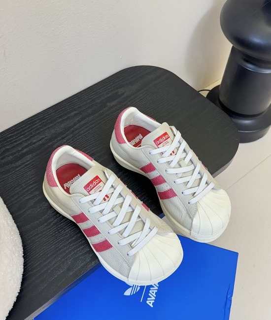 Adidas Premium Leather Retro Classic Non-slip Casual Skate Shoes