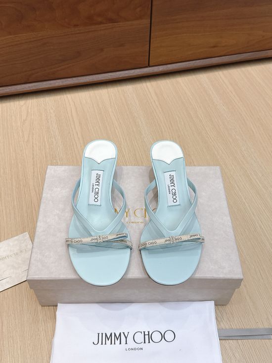 Jimmy Choo Bow Slide Sandals, Retro and Fashionable