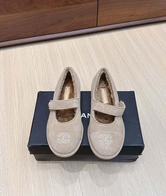 Chanel Comfortable Soft Classic Slip On Flat Casual Shoes