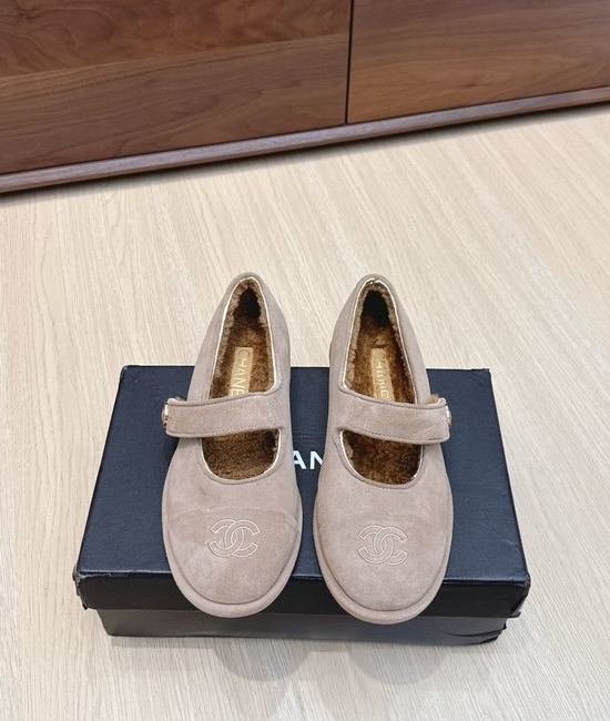 Chanel Comfortable Soft Classic Slip On Flat Casual Shoes