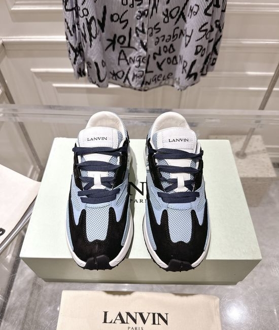 Lanvin Vintage Chunky Casual Sneakers Soft Heel Non-slip Comfortable Shoes