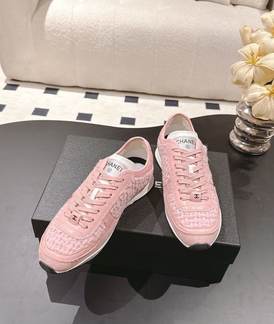 Chanel Classic Black White Comfortable Casual Walking Sneakers
