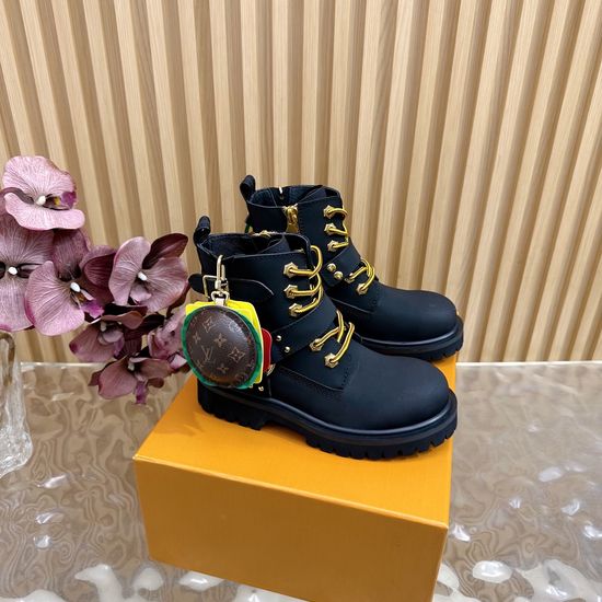 Louis Vuitton Couple s Motorcycle Ankle/Knee-High Boots