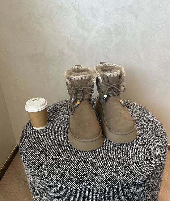 UGG Bohemian Style Fringed Warm Plush Lined Fashion Boots