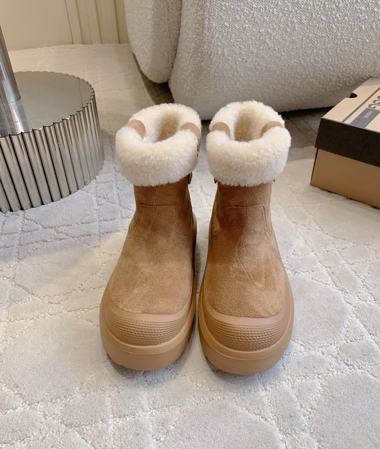 UGG Warm Wool Lined Snow Boots Non-slip Winter Footwear