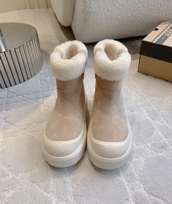 UGG Warm Wool Lined Snow Boots Non-slip Winter Footwear