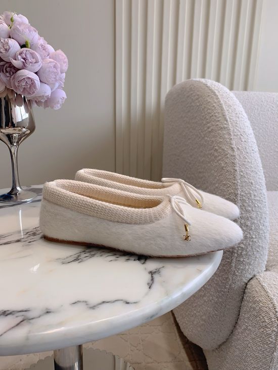 Celine Classic Cashmere Flat Shoes Comfortable Elegant Daily Footwear