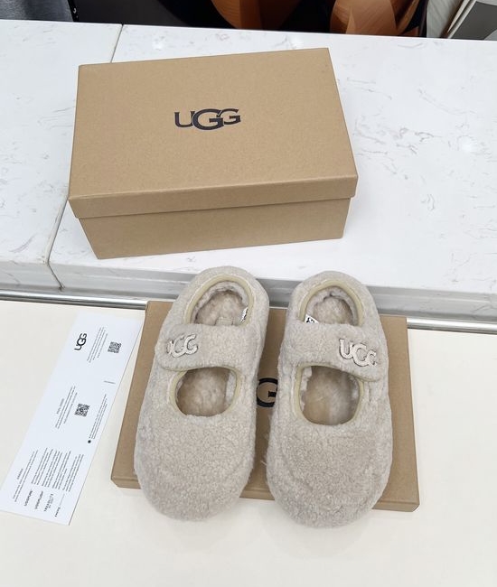 UGG Warm Wool Lined Mary Jane Comfort Shoes