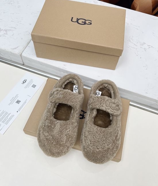 UGG Warm Wool Lined Mary Jane Comfort Shoes
