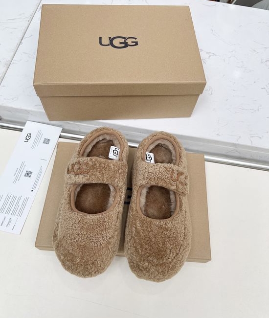 UGG Warm Wool Lined Mary Jane Comfort Shoes