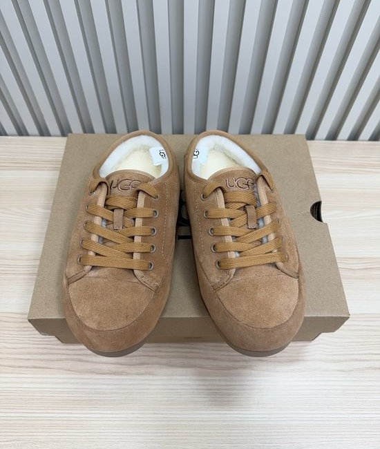 UGG Warm Soft Wool Lined Slip-on Shoes with Retro Design