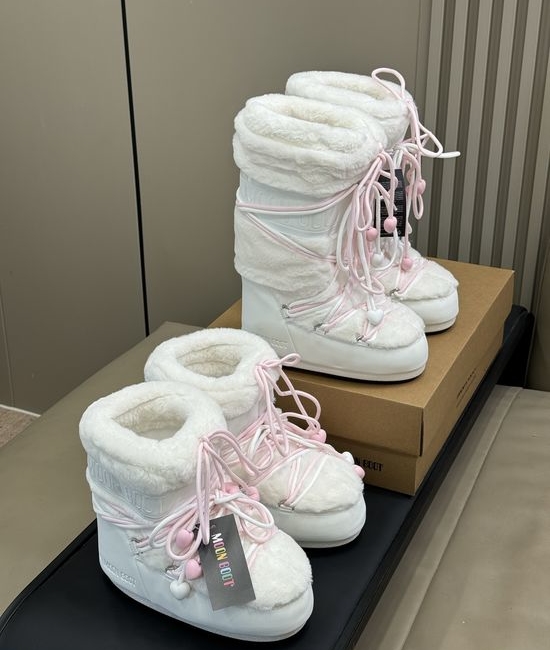 Moon Boot Warm Non-slip Snow Boots Comfortable for Outdoor Activities