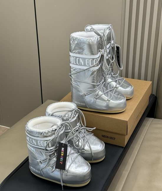 Moon Boot Warm Non-slip Snow Boots Comfortable for Outdoor Activities