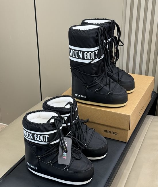 Moon Boot Warm Non-slip Snow Boots Comfortable for Outdoor Activities