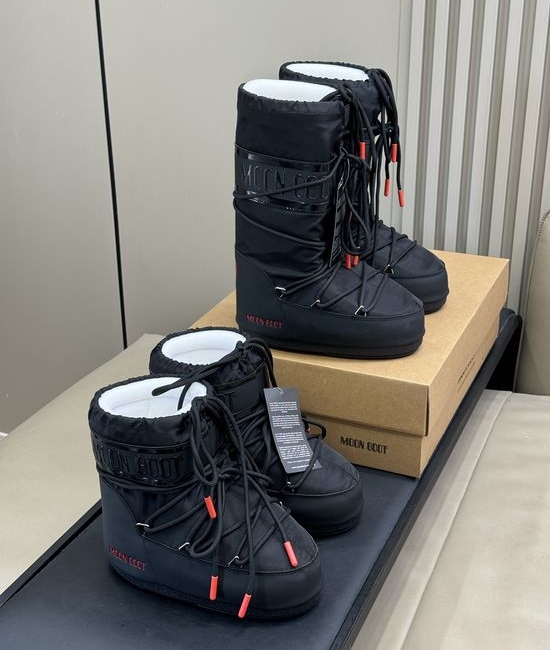 Moon Boot Warm Non-slip Snow Boots Comfortable for Outdoor Activities