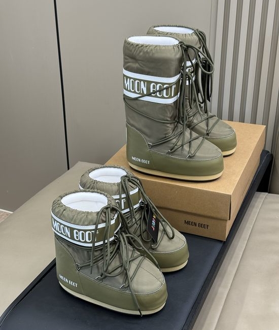Moon Boot Warm Non-slip Snow Boots Comfortable for Outdoor Activities